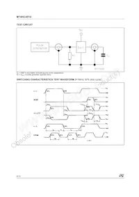 M74HC4514RM13TR Datasheet Page 6