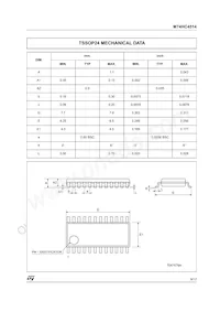 M74HC4514RM13TR Datasheet Page 9