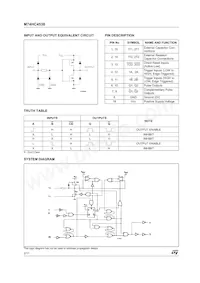 M74HC4538TTR Datasheet Pagina 2