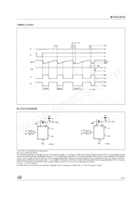 M74HC4538TTR Datasheet Page 3