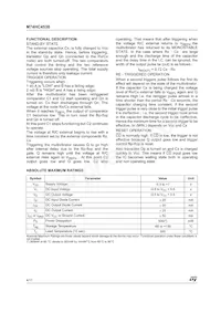 M74HC4538TTR數據表 頁面 4