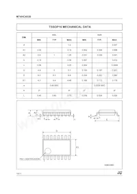 M74HC4538TTR Datasheet Page 10