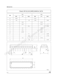 M74HC533TTR Datasheet Page 8