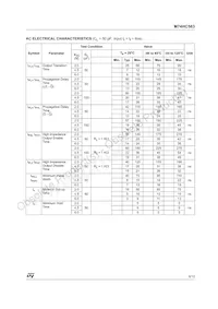 M74HC563RM13TR Datasheet Page 5