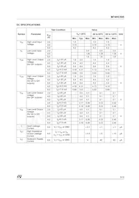 M74HC595B1R Datasheet Page 5