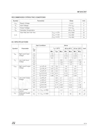 M74HC597B1R數據表 頁面 5