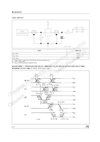 M74HC670M1R Datasheet Page 6
