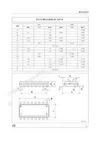 M74HC670M1R Datasheet Page 9