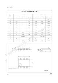 M74HC670M1R Datenblatt Seite 10