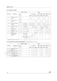 M74HCT157RM13TR Datasheet Pagina 4