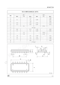 M74HCT164RM13TR Datasheet Page 9