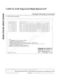 MAX13042EETD+ 데이터 시트 페이지 14