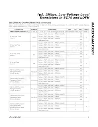 MAX3371EXT-T Datenblatt Seite 3