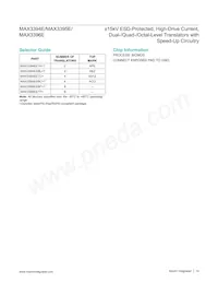 MAX3394EEBL+G45 Datasheet Page 14