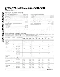 MAX9371ESA+TG05 Datasheet Page 2