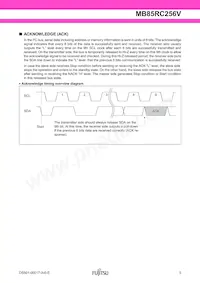 MB85RC256VPNF-G-JNERE1 Datasheet Pagina 5