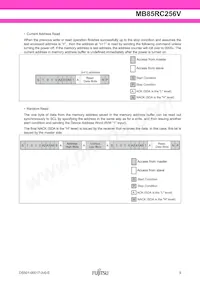 MB85RC256VPNF-G-JNERE1 Datasheet Page 9