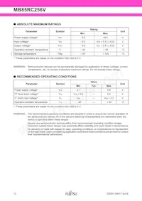 MB85RC256VPNF-G-JNERE1 Datasheet Page 12