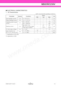 MB85RC256VPNF-G-JNERE1 Datenblatt Seite 13