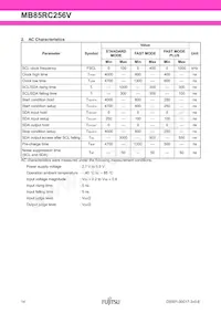 MB85RC256VPNF-G-JNERE1 Datenblatt Seite 14