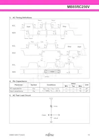 MB85RC256VPNF-G-JNERE1 Datenblatt Seite 15