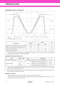 MB85RC256VPNF-G-JNERE1 Datenblatt Seite 16