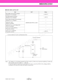 MB85RC256VPNF-G-JNERE1 Datasheet Page 17