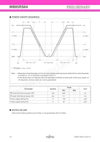 MB85RS64PNF-G-JNERE1 Datasheet Page 16