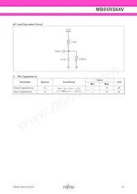 MB85RS64VPNF-G-JNERE1 Datasheet Page 15