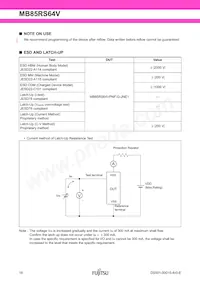 MB85RS64VPNF-G-JNERE1數據表 頁面 18