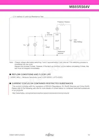 MB85RS64VPNF-G-JNERE1 데이터 시트 페이지 19