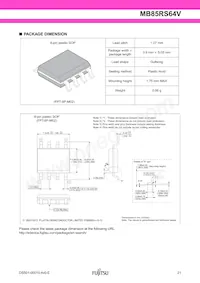 MB85RS64VPNF-G-JNERE1 Datenblatt Seite 21