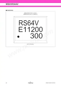 MB85RS64VPNF-G-JNERE1 Datasheet Page 22