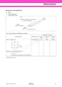 MB85RS64VPNF-G-JNERE1 Datenblatt Seite 23