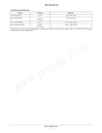 MC100LVE164FAR2G Datasheet Page 6