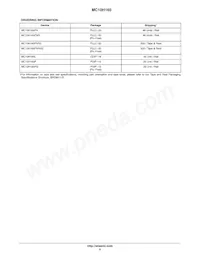 MC10H165PG Datasheet Page 5