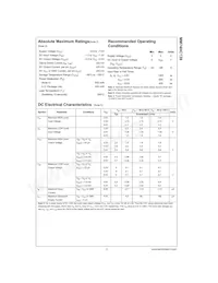 MM74HC139M Datasheet Page 3