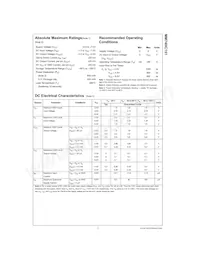 MM74HC151MX Datasheet Page 3