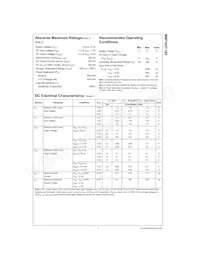 MM74HC165MX Datasheet Page 3