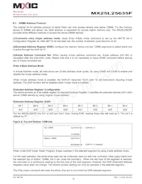 MX25L25635FZ2I-10G Datasheet Page 15