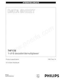 N74F138N Datasheet Cover