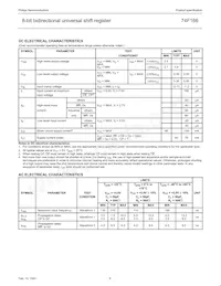 N74F166D Datasheet Page 6