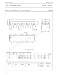 N74F1804D Datasheet Page 6