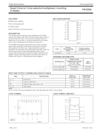 N74F258AN Datasheet Page 2