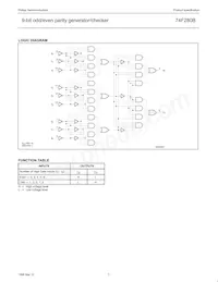 N74F280BN Datasheet Page 3