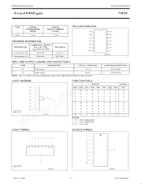 N74F30N Datasheet Page 2