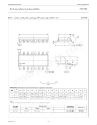 N74F786D Datasheet Page 10