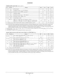 NCN4555MNR2 Datasheet Page 5