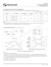 PI3B16215A Datasheet Pagina 3