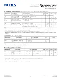PI3C3125ZJEX Datasheet Page 3